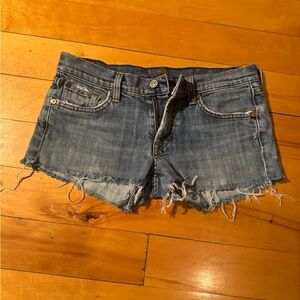 Jean Shorts 7 for all mankind